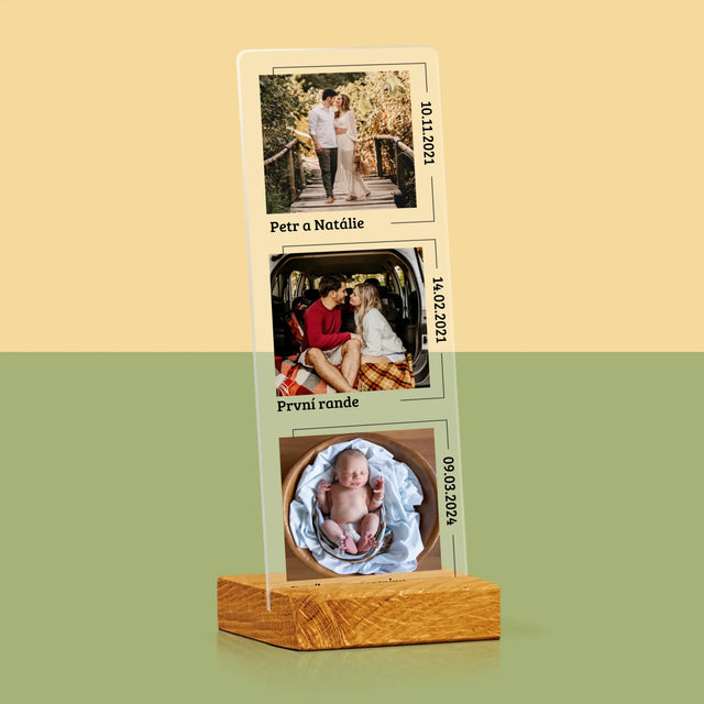 Náš Příběh: Naše Chvíle - Fotografie Na Akrylovém Skle Fotobudka