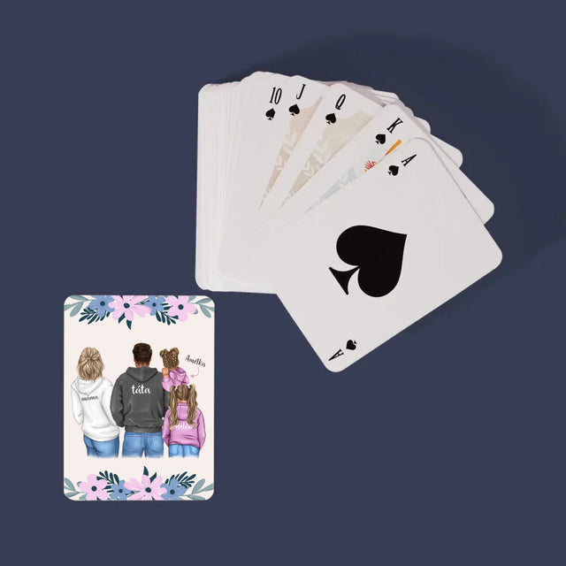 Designér Postav: Rodina S Dětmi - Hrací Karty