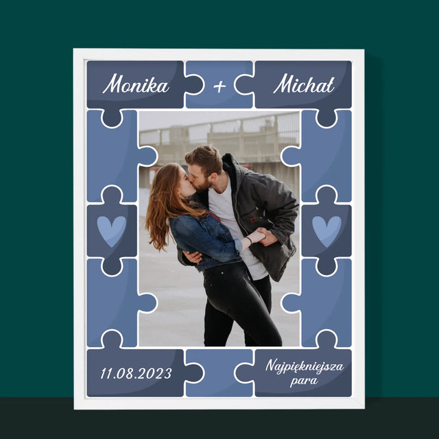 Fotka A Textem: Puzzle + Foto - Tisk V Rámečku