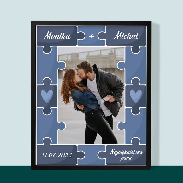 Fotka A Textem: Puzzle + Foto - Tisk V Rámečku