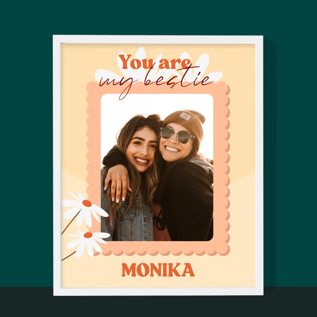 Fotokoláž: Fotky Besties - Tisk V Rámečku