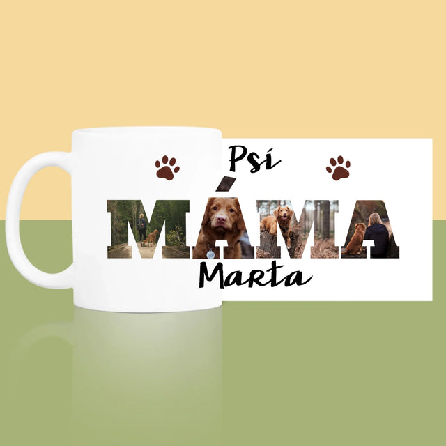 Slovo Z Fotek: Psí Máma Ve Fotkách - Hrnek