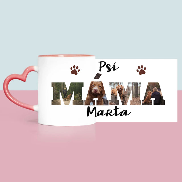 Slovo Z Fotek: Psí Máma Ve Fotkách - Hrnek