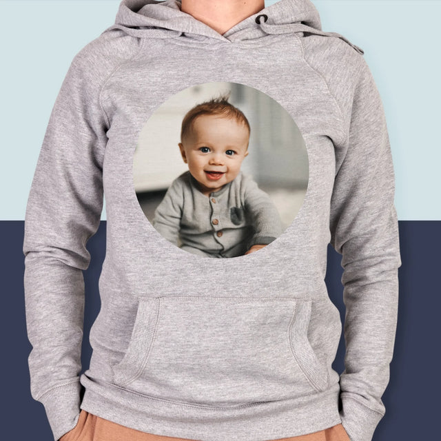 Fotka: Fotka V Kolečku - Dámská Mikina S Kapuci