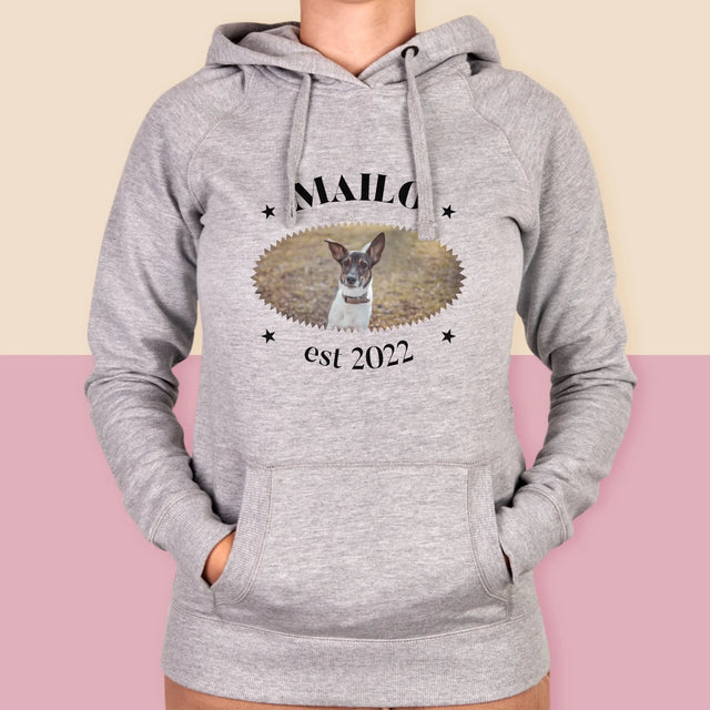 Fotka S Textem: Pes Established - Dámská Mikina S Kapuci