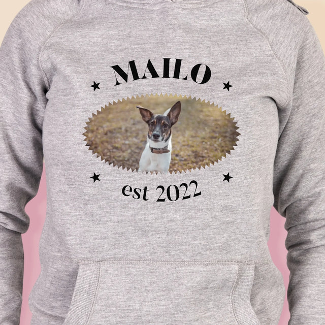 Fotka S Textem: Pes Established - Dámská Mikina S Kapuci