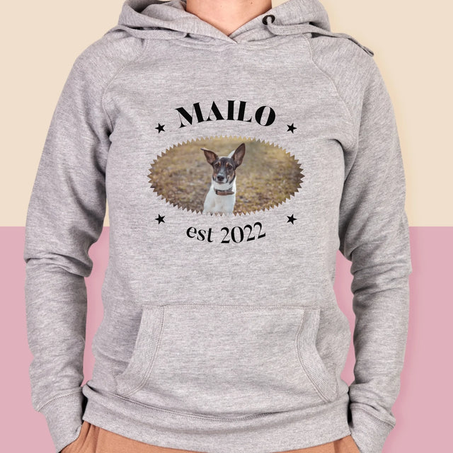 Fotka S Textem: Pes Established - Dámská Mikina S Kapuci