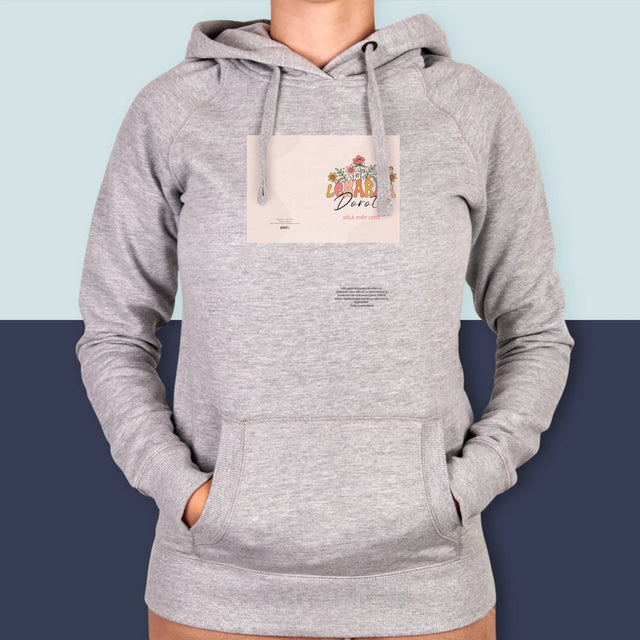 Jméno A Nápis: Lékařka - Dámská Mikina S Kapuci