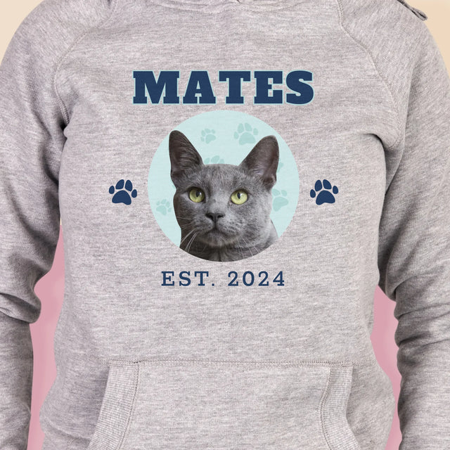 Tvoje Postava: Tvoje Kočka - Dámská Mikina S Kapuci