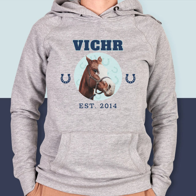 Tvoje Postava: Tvůj Kůň - Dámská Mikina S Kapuci