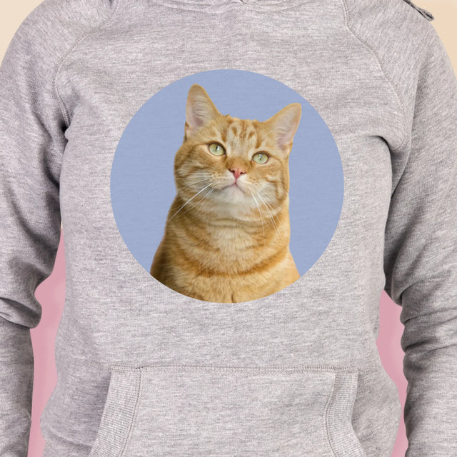 Fotka: Tvoje Kočka - Dámská Mikina S Kapuci