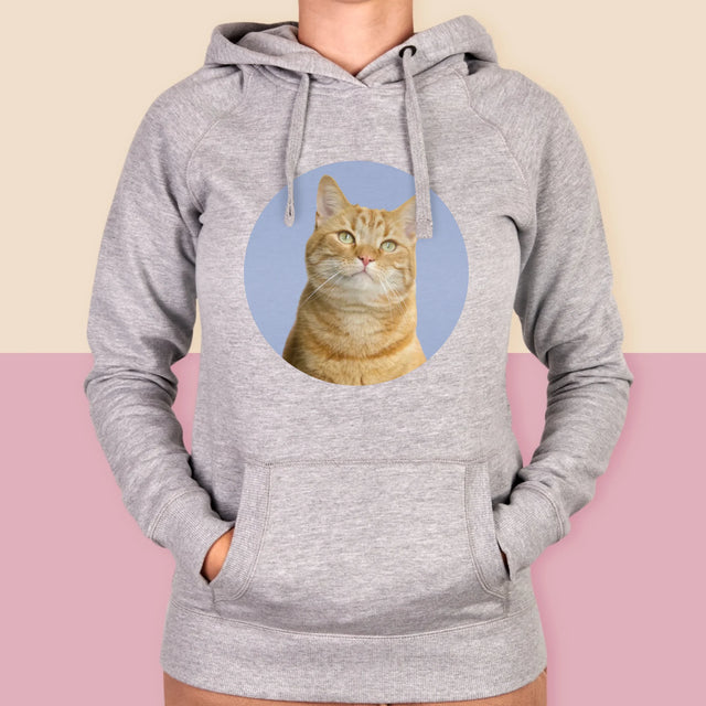 Fotka: Tvoje Kočka - Dámská Mikina S Kapuci