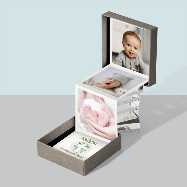 Fotka S Textem: Svatý Křest Lístky - Fotoalbum Harmonika