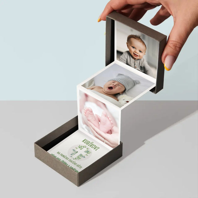 Fotka S Textem: Svatý Křest Lístky - Fotoalbum Harmonika