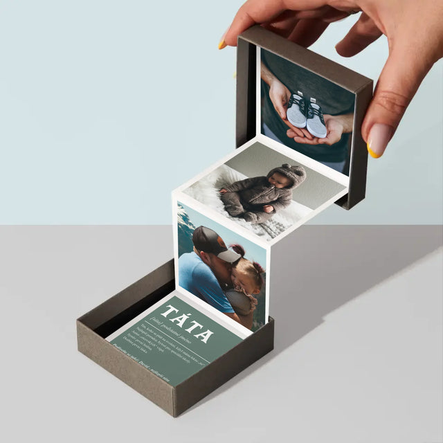 Fotka S Textem: Táta Definice - Fotoalbum Harmonika