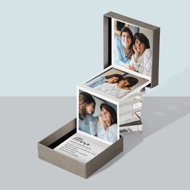 Fotka S Textem: Máma Definice - Fotoalbum Harmonika