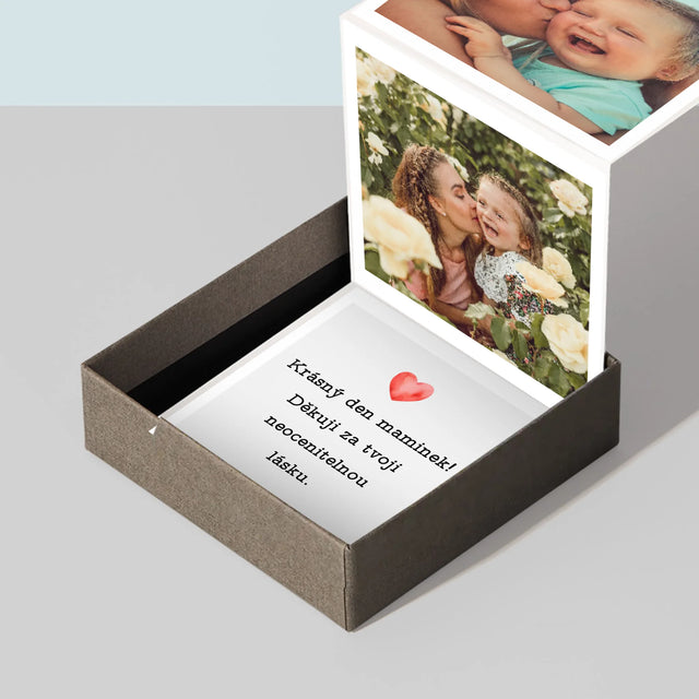 Fotka S Textem: Blahopřání Pro Mámu - Fotoalbum Harmonika