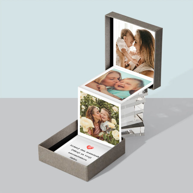 Fotka S Textem: Blahopřání Pro Mámu - Fotoalbum Harmonika