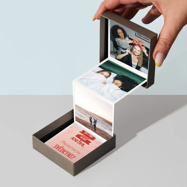 Jméno A Nápis: Bez Tebe Nejdu - Fotoalbum Harmonika