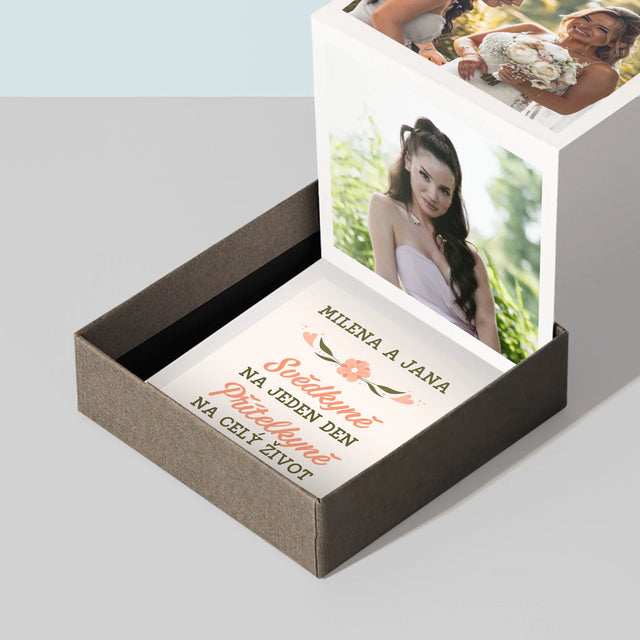 Fotka S Textem: Svědkyně Na Jeden Den - Fotoalbum Harmonika