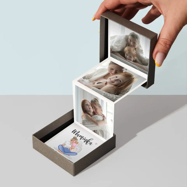 Designér Postav: Mladá Mamina - Fotoalbum Harmonika