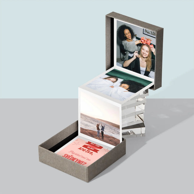 Jméno A Nápis: Bez Tebe Nejdu - Fotoalbum Harmonika