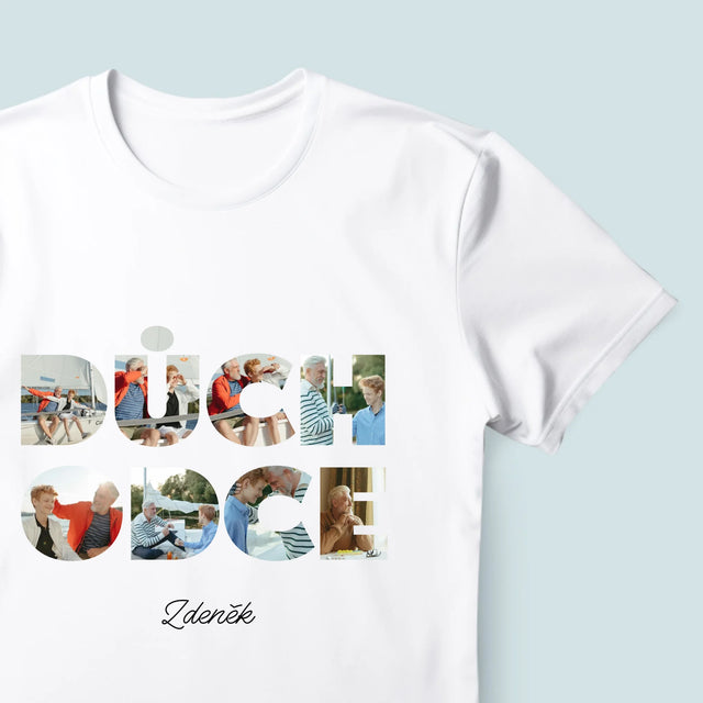 Slovo Z Fotek: Důchodce - Pánské Tričko