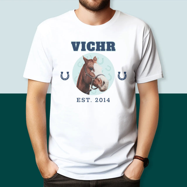 Tvoje Postava: Tvůj Kůň - Pánské Tričko