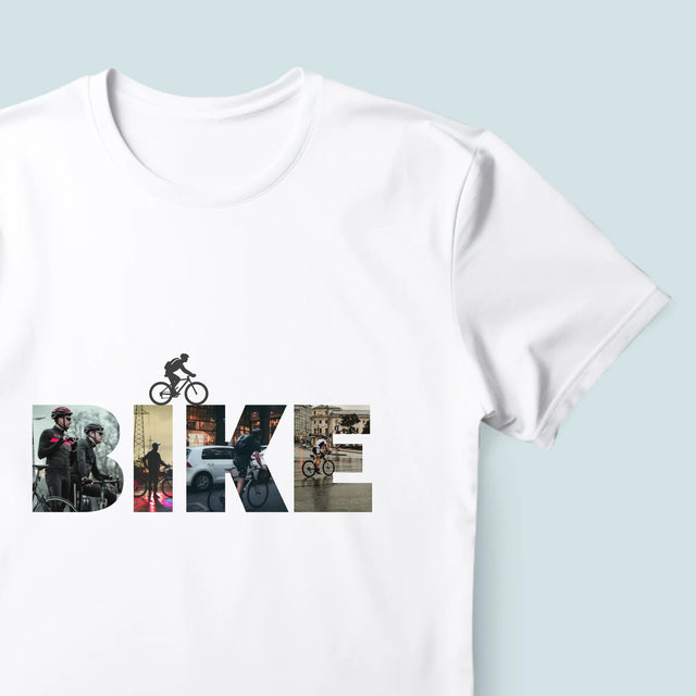 Slovo Z Fotek: Bike - Pánské Tričko