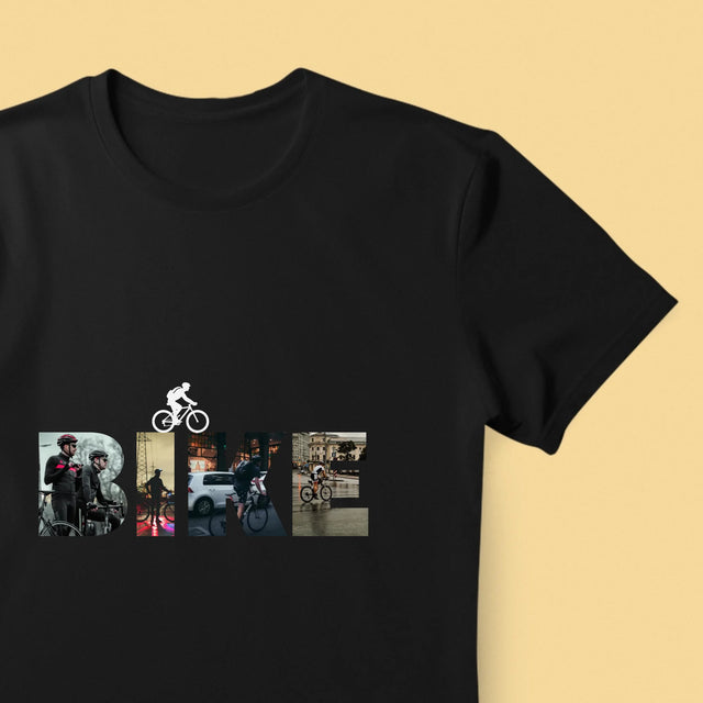 Slovo Z Fotek: Bike - Pánské Tričko