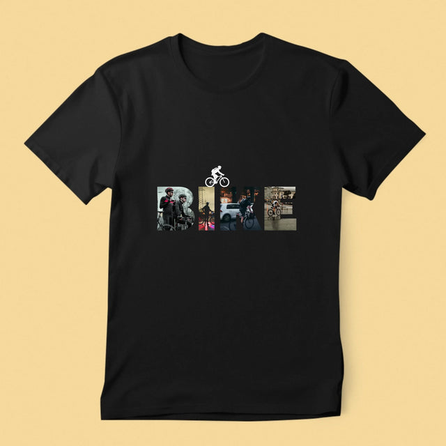Slovo Z Fotek: Bike - Pánské Tričko