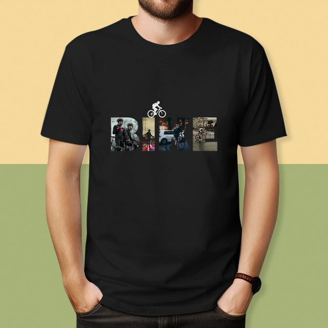 Slovo Z Fotek: Bike - Pánské Tričko