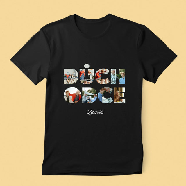 Slovo Z Fotek: Důchodce - Pánské Tričko