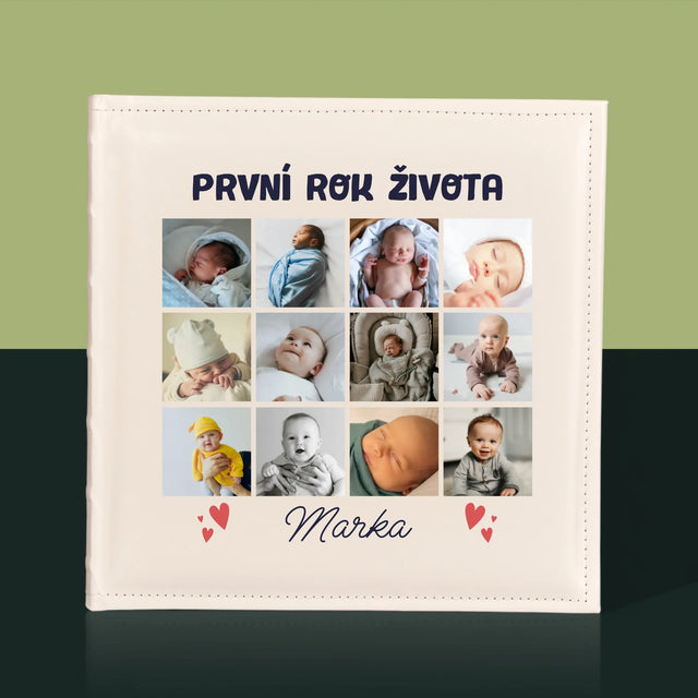 Fotokoláž: První Rok Života - Fotoalbum