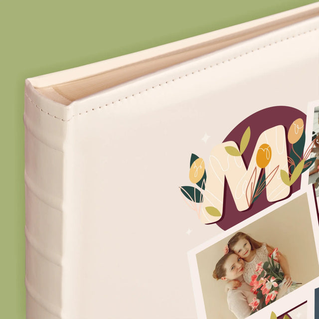 Fotokoláž: Písmenka Máma - Fotoalbum