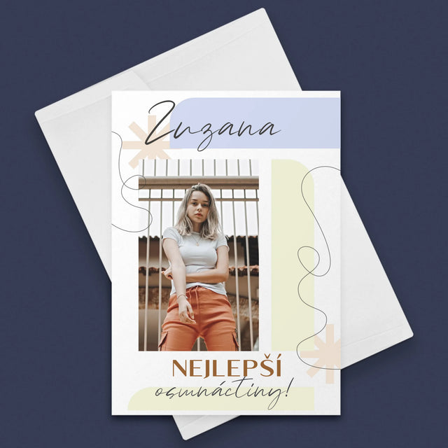 Fotka A Textem: Nejlepší Osmnáctiny - Přání