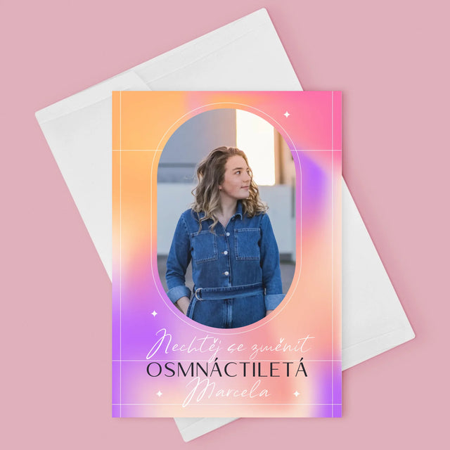 Fotka A Textem: Nechtěj Se Změnit - Přání