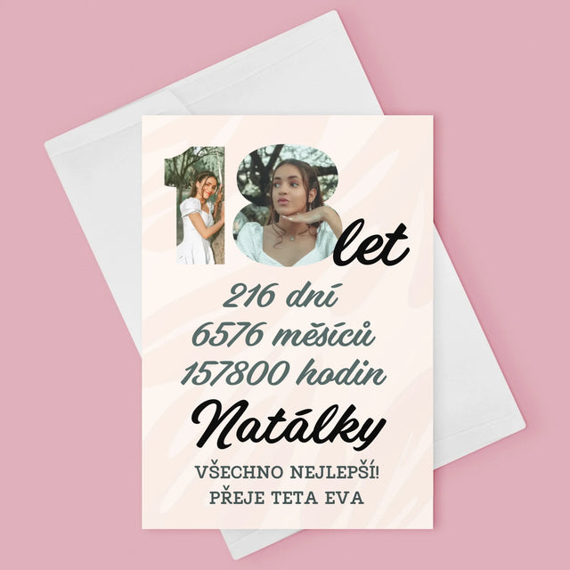 Slovo Z Fotek: 18 Let Odpočítávání - Přání