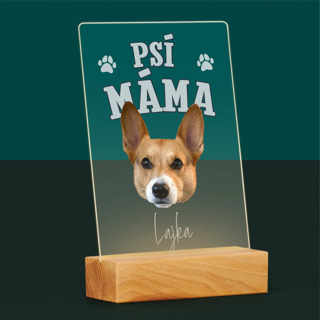 Tvoje Postava: Psí Máma - Tisk Na Akrylovém Skle