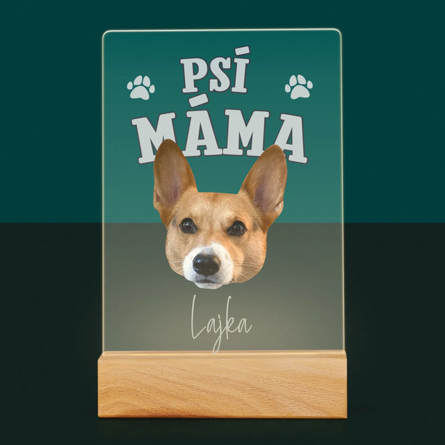 Tvoje Postava: Psí Máma - Tisk Na Akrylovém Skle