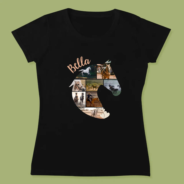 Tvar Z Fotek: Kůň - Damské Tričko