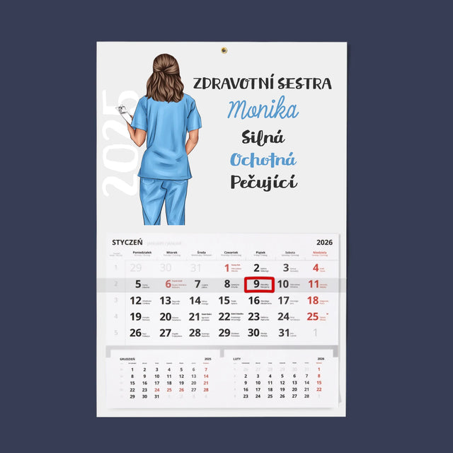 Designér Postav: Vlastnosti Zdravotní Sestry - Fotokalendář