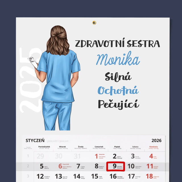 Designér Postav: Vlastnosti Zdravotní Sestry - Fotokalendář