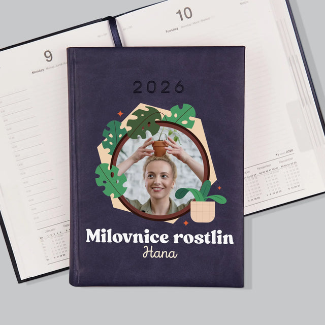 Fotka S Textem: Milovnice Rostlin - Diář