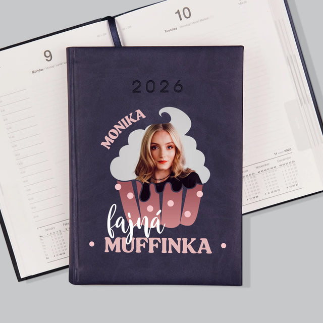 Fotka S Textem: Fajná Muffinka - Diář