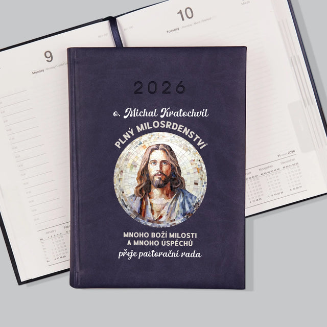 Jméno A Nápis: Důstojný Pán Plný Milosrdenství - Diář