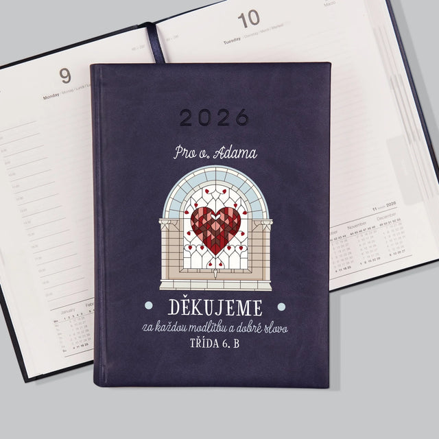 Jméno A Nápis: Děkujeme Za Každou Modlitbu - Diář