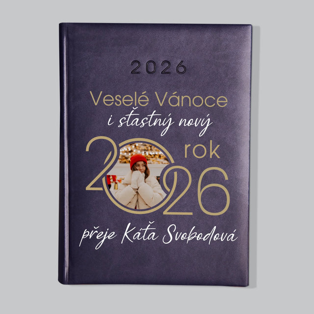 Fotokoláž: Šťastný Nový Rok - Diář