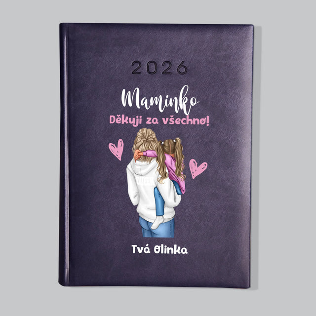 Designér Postav: Máma S Dítětem - Diář