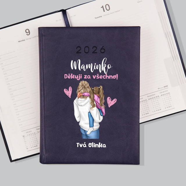 Designér Postav: Máma S Dítětem - Diář